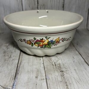 Vintage Ceramic Jello Bundt Cake Mold Baking Pan,‎ Kitchen Wall Décor Teleflora